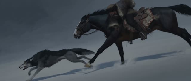 Style: STOP-MOTION ANIMATION cadence at a true 12 frames per second, ANIMATED ON TWOS — the motion behaves like classic stop-motion: 12 distinct frames per second, each pose held two frames then snapping to the next, movement stepping from held pose to held pose, never gliding — even at full gallop the action steps pose to pose with the strobing stuttering cadence of animation on twos. NO smooth interpolation, NO motion blur, NO morphing or in-betweening, NO silky high-frame-rate CGI glide — fig