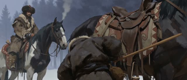 Style: 8K IMAX, traditional hand-drawn 2D animation, animated on twos at 12 frames per second — each drawing held for two frames then replaced, choppy stepped motion cadence, visible pose-to-pose timing, distinct keyframe drawings with no smooth in-between interpolation, hand-painted oil-brush texture on every drawing, brushstrokes shifting and redrawn from frame to frame, line jitter and boil between frames. No 3D render, no game engine, no CGI smoothness. The 12 principles of animation through